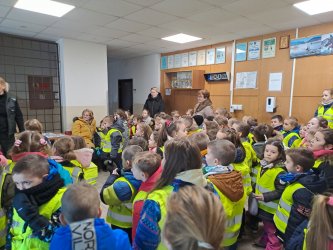 Návšteva policajnej stanice