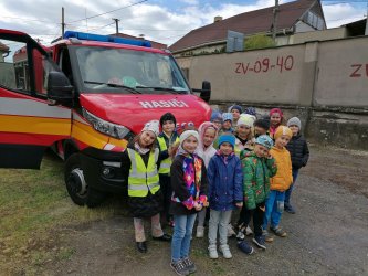 Návšteva DHZ v Krupine