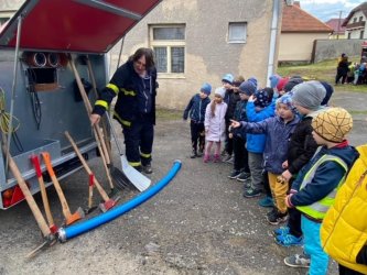 Návšteva DHZ v Krupine