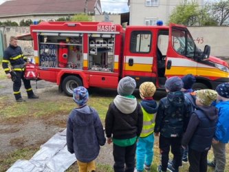 Návšteva DHZ v Krupine