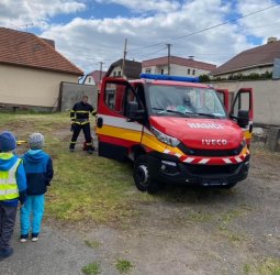 Návšteva DHZ v Krupine