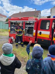 Návšteva DHZ v Krupine