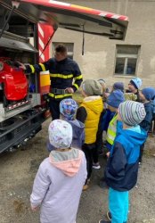 Návšteva DHZ v Krupine