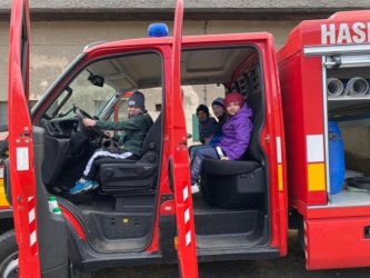 Návšteva DHZ v Krupine