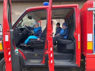 Návšteva DHZ v Krupine