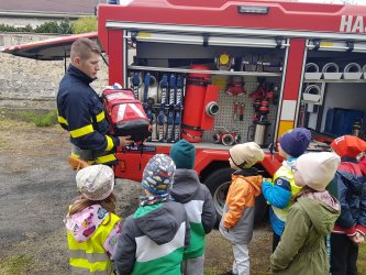 Návšteva DHZ v Krupine