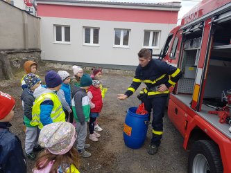 Návšteva DHZ v Krupine