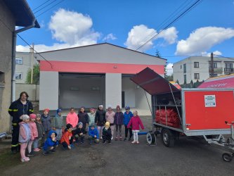 Návšteva DHZ v Krupine