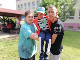 Evička nám ochorela