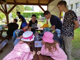 Evička nám ochorela