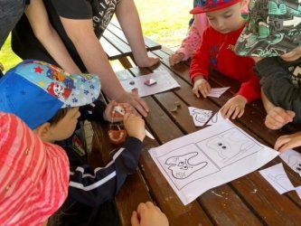 Evička nám ochorela