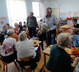 Starí rodičia opäť u nás v škôlke