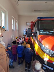 Návšteva hasičov v meste Krupina