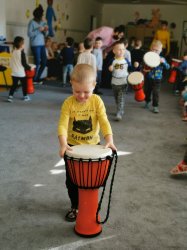 Bubnová show v materskej škole
