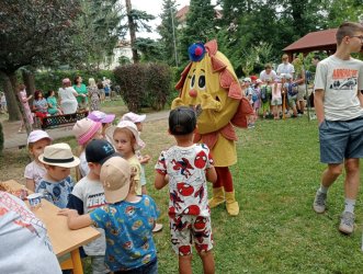 Evička nám ochorela